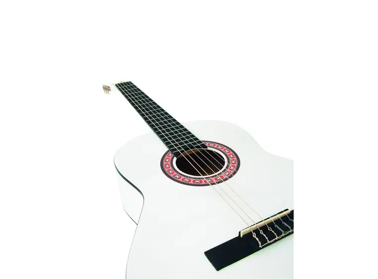 DIMAVERY AC-303 Classic Guitar, white 